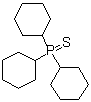 Tricyclohexylphosphine sulfide molecular structure (CAS 42201-98-9)