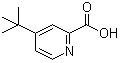 4-tert-Butylpyridine-2-carboxylic acid molecular structure (CAS 42205-74-3)