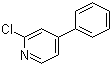2-Chloro-4-phenylpyridine molecular structure (CAS 42260-39-9)