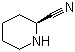 (S)-2-氰基哌啶分子结构 (CAS 42457-10-3)