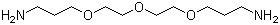 Diethylene glycol bis(3-aminopropyl) ether molecular structure (CAS 4246-51-9)
