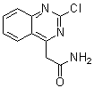 结构式 CAS# 425638-74-0, 2-氯-4-喹唑啉乙酰胺