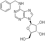 6-Benzylaminopurine riboside molecular structure (CAS 4294-16-0)