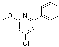 4-Chloro-6-methoxy-2-phenylpyrimidine molecular structure (CAS 4319-72-6)