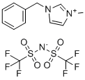 1-Benzyl-3-methyl-1H-imidazol-3-ium bis((trifluoromethyl)sulfonyl)amide molecular structure (CAS 433337-24-7)