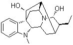 Ajmaline molecular structure (CAS 4360-12-7)