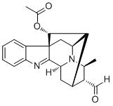 Perakine molecular structure (CAS 4382-56-3)