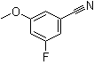 3-Fluoro-5-methoxybenzonitrile molecular structure (CAS 439280-18-9)