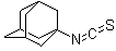 1-Adamantyl isothiocyanate molecular structure (CAS 4411-26-1)