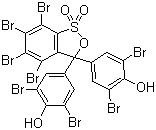 Tetrabromophenol Blue molecular structure (CAS 4430-25-5)