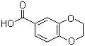 structure of CAS# 4442-54-0, 1,4-Benzodioxane-6-carboxylic acid;2,3-Dihydro-1,4-benzodioxine-6-carboxylic acid