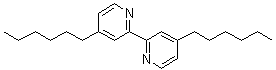4,4'-Dihexyl-2,2'-bipyridine molecular structure (CAS 445027-76-9)