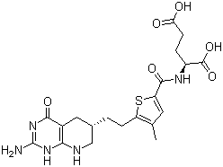 Pelitrexol molecular structure (CAS 446022-33-9)