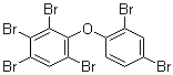 2,2',3,4,4',6-Hexabromodiphenyl ether molecular structure (CAS 446254-96-2)