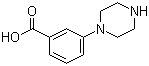 3-(Piperazin-1-yl)benzoic acid molecular structure (CAS 446831-28-3)