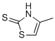 4-Methyl-thiazole-2(3H)-thione molecular structure (CAS 4498-39-9)