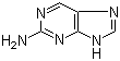 2-氨基嘌呤分子结构 (CAS 452-06-2)
