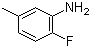2-Fluoro-5-methylaniline molecular structure (CAS 452-84-6)