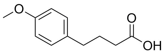 4-(4-Methoxyphenyl)butyric acid molecular structure (CAS 4521-28-2)