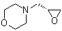 结构式 CAS# 452105-35-0, 4-[(2R)-环氧乙烷基甲基]吗啉