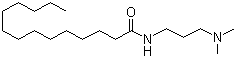 Myristamidopropyl dimethylamine molecular structure (CAS 45267-19-4)