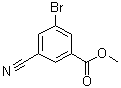 structure of CAS# 453566-15-9, Methyl 3-bromo-5-cyanobenzoate