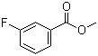 Methyl 3-fluorobenzoate molecular structure (CAS 455-68-5)