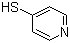 结构式 CAS# 4556-23-4, 4-吡啶硫醇