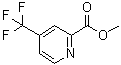 4-Trifluoromethylpyridine-2-carboxylic acid methyl ester molecular structure (CAS 455941-78-3)