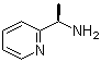 2-[(R)-1-氨基乙基]吡啶分子结构 (CAS 45695-03-2)