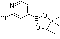 2-氯吡啶-4-硼酸频哪醇酯分子结构 (CAS 458532-84-8)