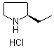 (2R)-Ethylpyrrolidine hydrochloride molecular structure (CAS 460748-80-5)