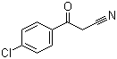 structure of CAS# 4640-66-8, 4-Chlorobenzoylacetonitrile;3-(4-Chlorophenyl)-3-oxopropanenitrile