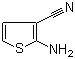 结构式 CAS# 4651-82-5, 2-氨基噻吩-3-甲腈