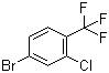 结构式 CAS# 467435-07-0, 4-溴-2-氯三氟甲苯; 2-氯-4-溴三氟甲苯