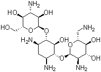 卡那霉素 B分子结构 (CAS 4696-76-8)