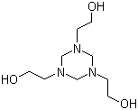 Hexahydro-1,3,5-tris(hydroxyethyl)-s-triazine  molecular structure (CAS 4719-04-4)