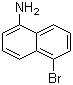 1-Amino-5-bromonaphthalene molecular structure (CAS 4766-33-0)