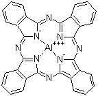 Aluminium phthalocyanine molecular structure (CAS 47822-79-7)
