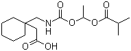 Gabapentin enacarbil molecular structure (CAS 478296-72-9)