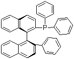 structure of CAS# 479079-13-5, (S)-2-Diphenyphosphino-2'-phenyl-1,1'-binaphthyl;Diphenyl[(1S)-2'-phenyl[1,1'-binaphthalen]-2-yl]-phosphine