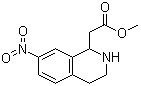 1,2,3,4-Tetrahydro-7-nitro-1-isoquinolineacetic acid methyl ester molecular structure (CAS 479664-43-2)
