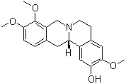 (-)-Isocorypalmine molecular structure (CAS 483-34-1)