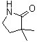 3,3-Dimethyl-2-oxopyrrolidine molecular structure (CAS 4831-43-0)