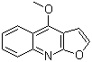 Dictamnine molecular structure (CAS 484-29-7)