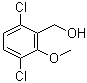 2-Methoxy-3,6-dichlorobenzyl alcohol molecular structure (CAS 4849-12-1)
