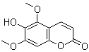 白蜡树精分子结构 (CAS 486-28-2)