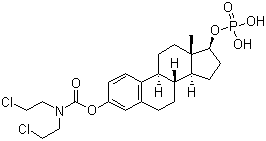 Estramustine phosphate molecular structure (CAS 4891-15-0)