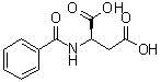 N-Benzoyl-D-aspartic acid molecular structure (CAS 4915-59-7)