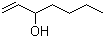 结构式 CAS# 4938-52-7, 1-庚烯-3-醇